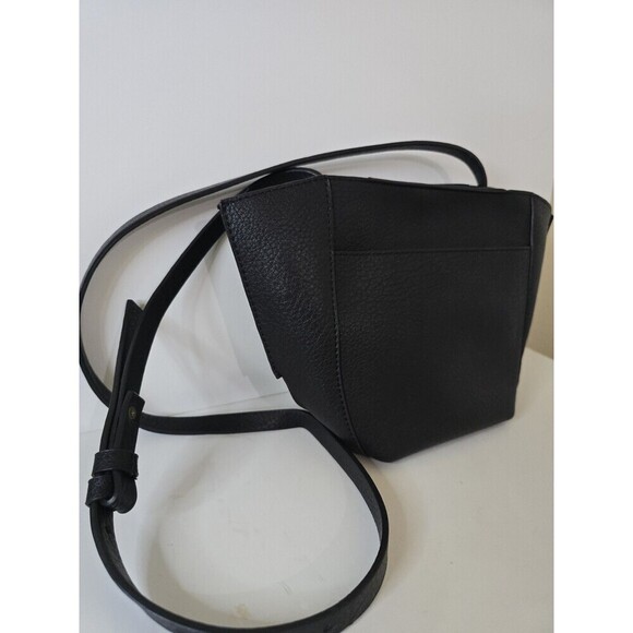 Anthropologie Celeste Black Small Mini Crossbody Bag Adjustable - Picture 4 of 9